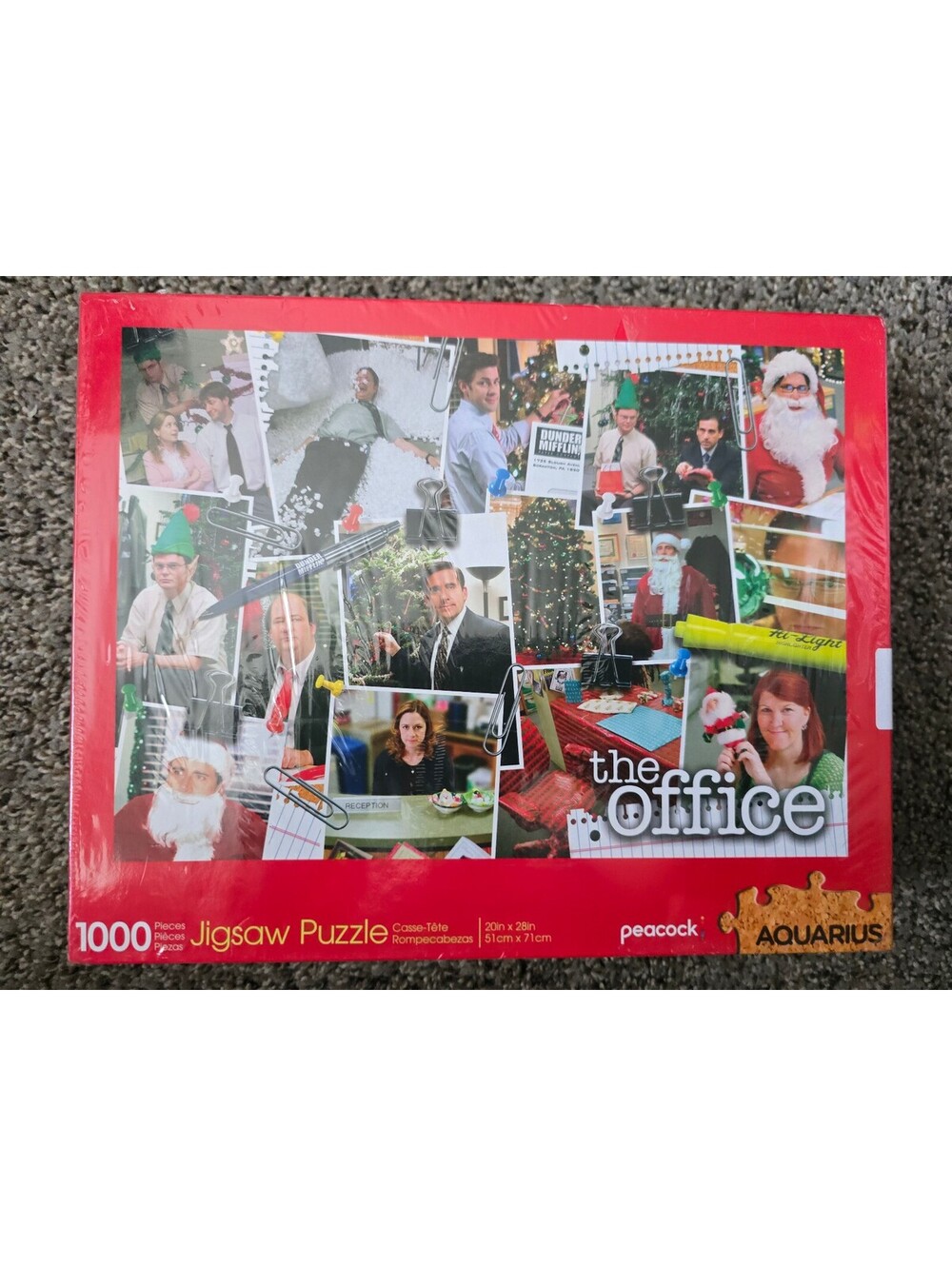 Aquarius The Office 1000 Piece Jigsaw Puzzle 20 x 28 Inches